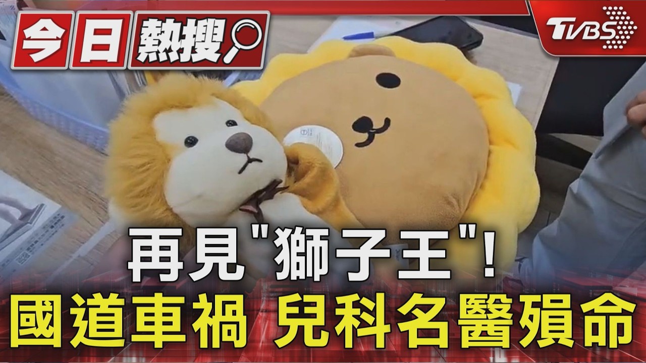 #獨家 再見「獅子王」! 國道車禍 兒科名醫殞命｜TVBS新聞 @TVBSNEWS01