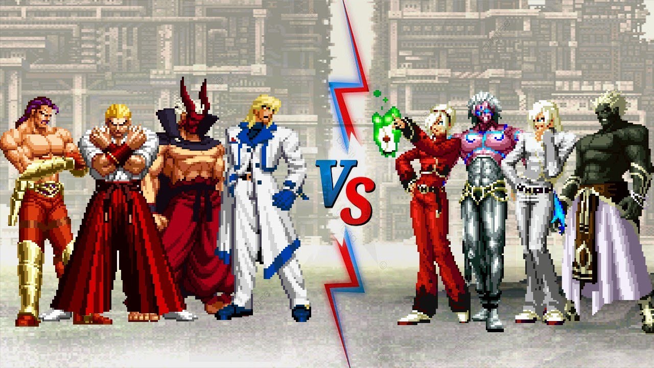South Town Team vs Those From The Past [Kof2002 Mugen]