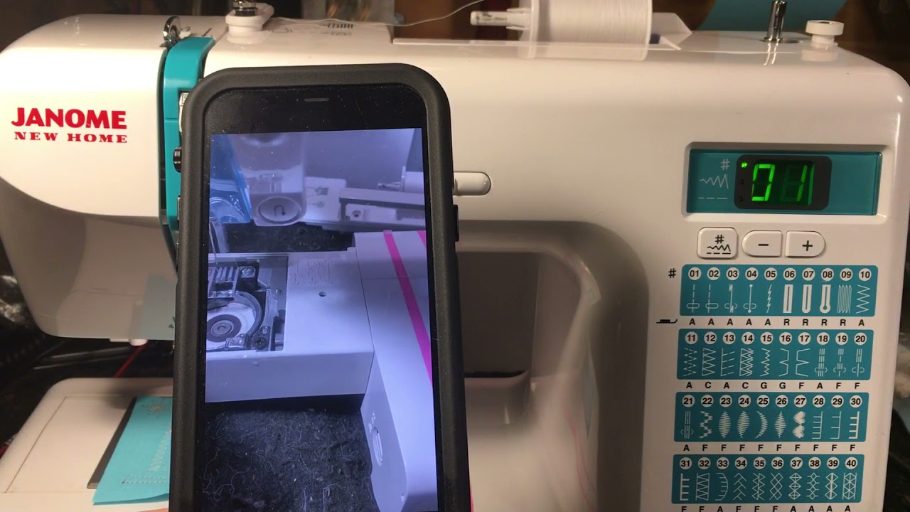 Как исправить ситуацию с Janome/New Home DC 2013, если ткань подается неравномерно. (Видео 116)