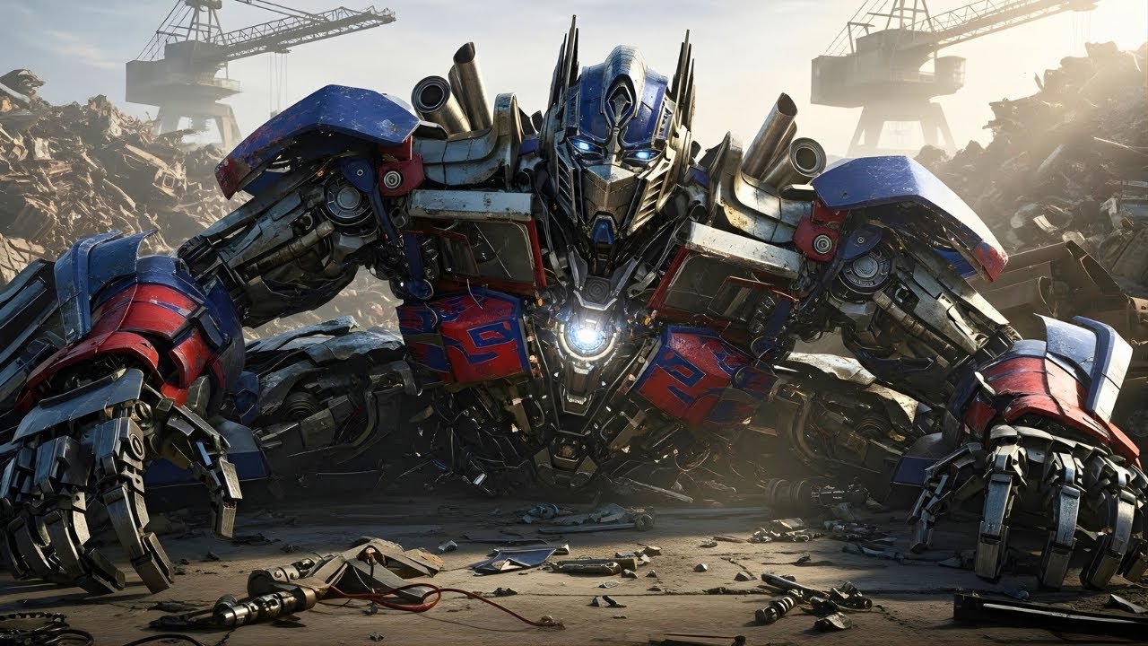 From Scrap to Legend – Optimus Prime Full Restoration ASMR | Satisfying AI Repair Video