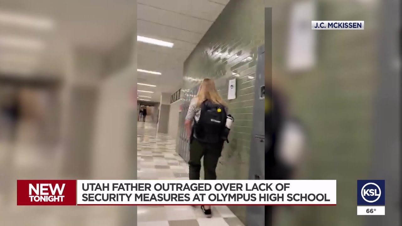 Father outraged over 'lack of security' at high school