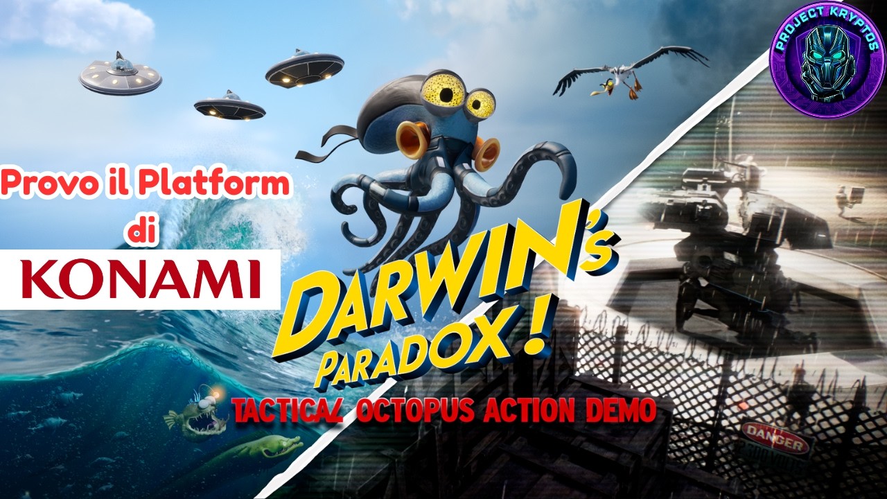 Un polpo che si sente Solid Snake - Darwin's Paradox  Gameplay ITA