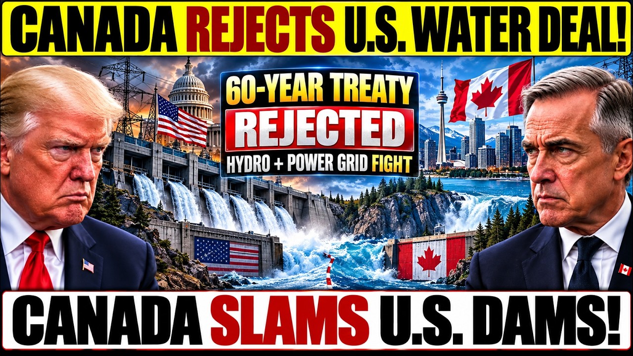 Canada REJECTS 60 Year Water Treaty &mdash; Slams US Hydro Dams And Power Grid