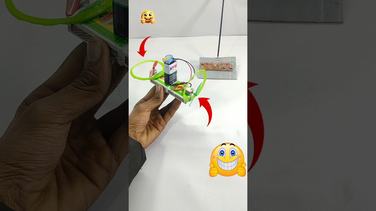 How to make drone || घर पर बनाएं flying drone || science project 