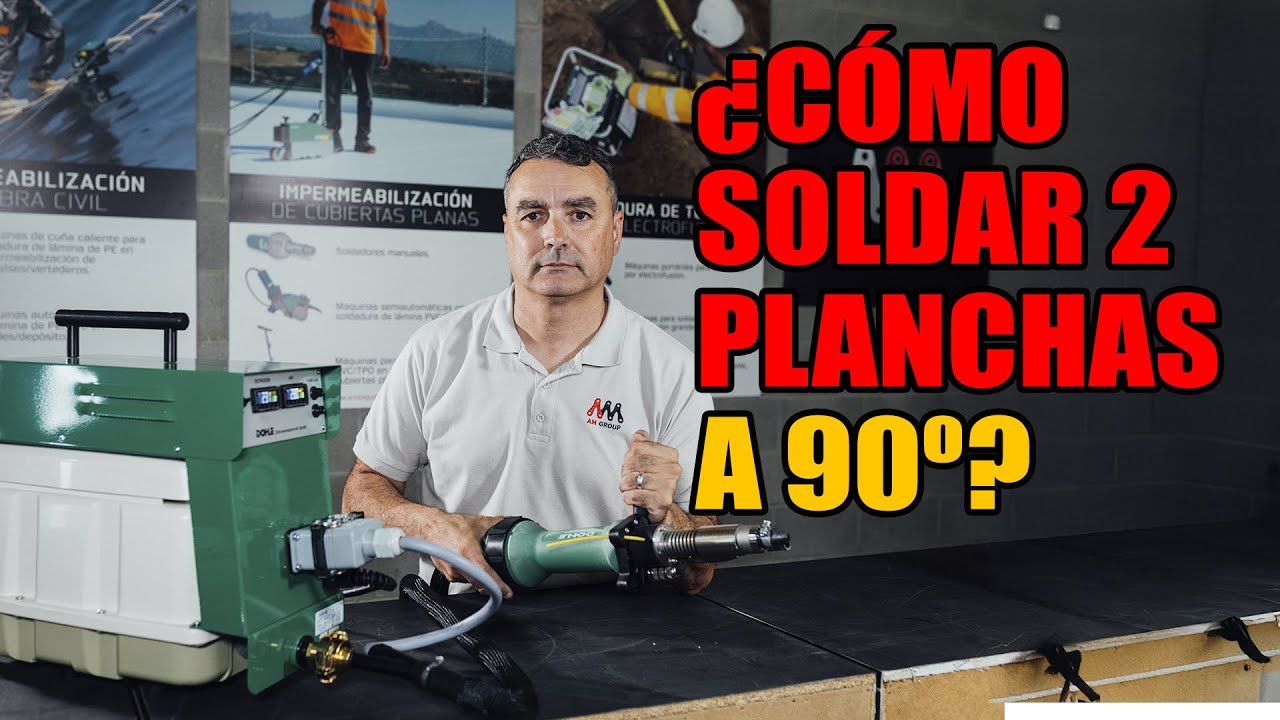 Cómo Soldar Planchas de Polipropileno a 90 Grados | Micro Extrusora DOHLE