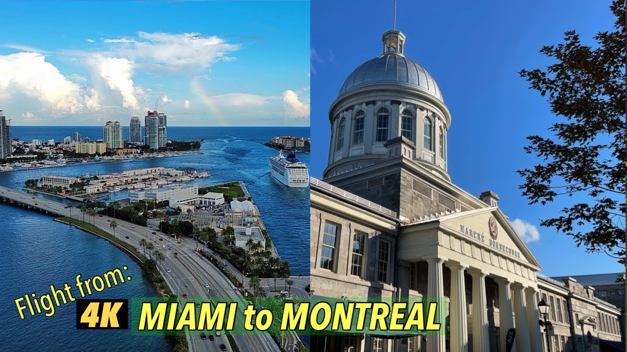 Flight Miami Fl, USA to Montreal QC, Canada YUL