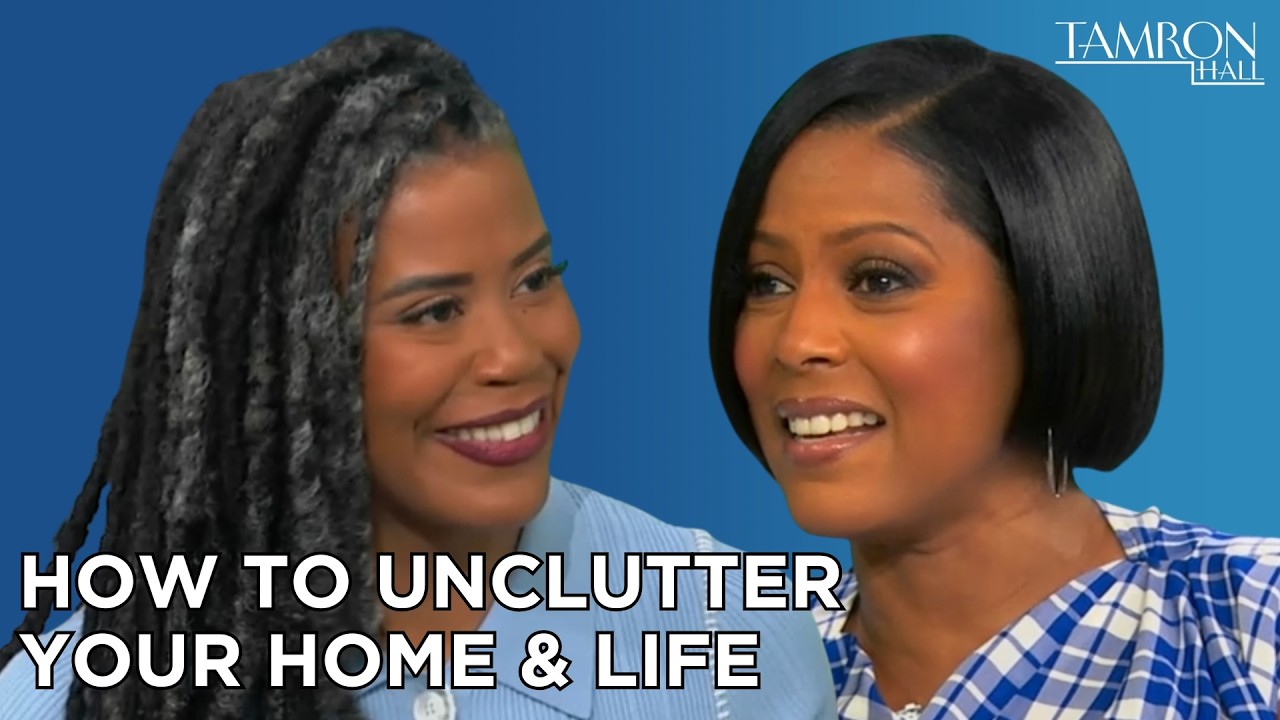 Faith Roberson Helps the Tam Fam Clear the Clutter Out