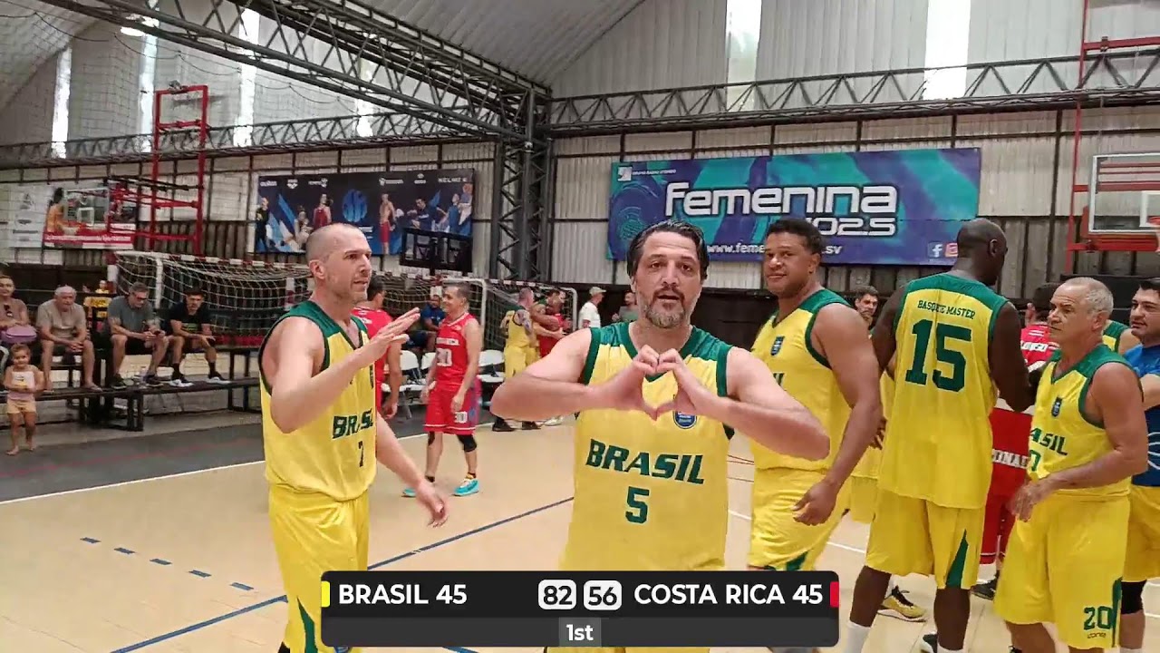 BRASIL 45 vs COSTA RICA 45