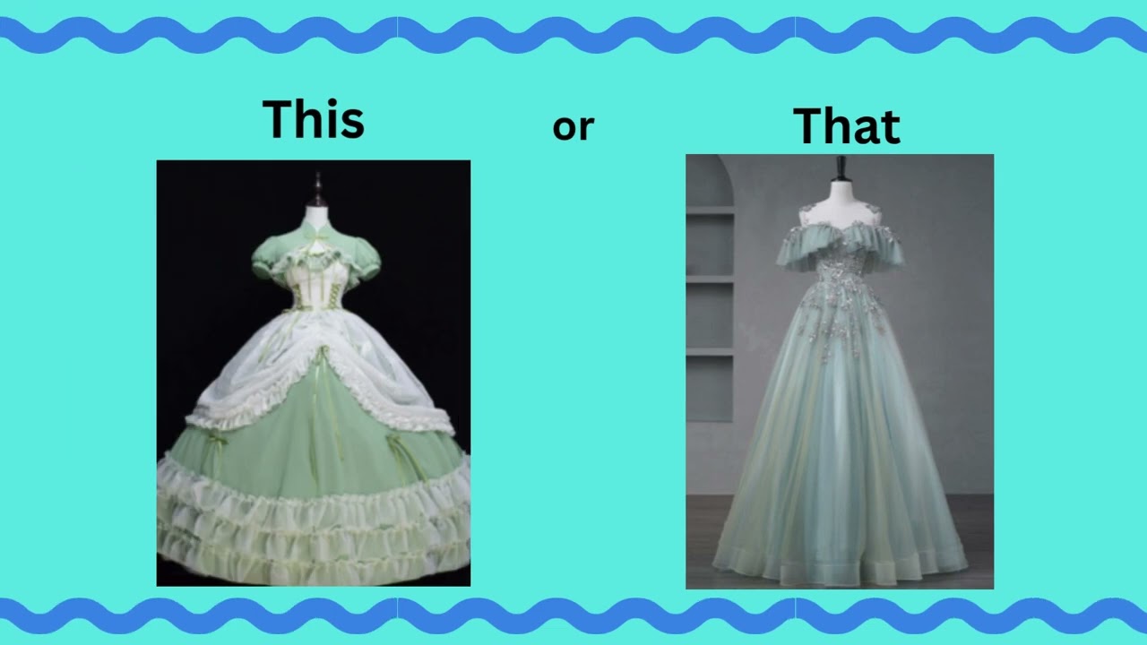 This or That: Fairy Tale Dress Edition