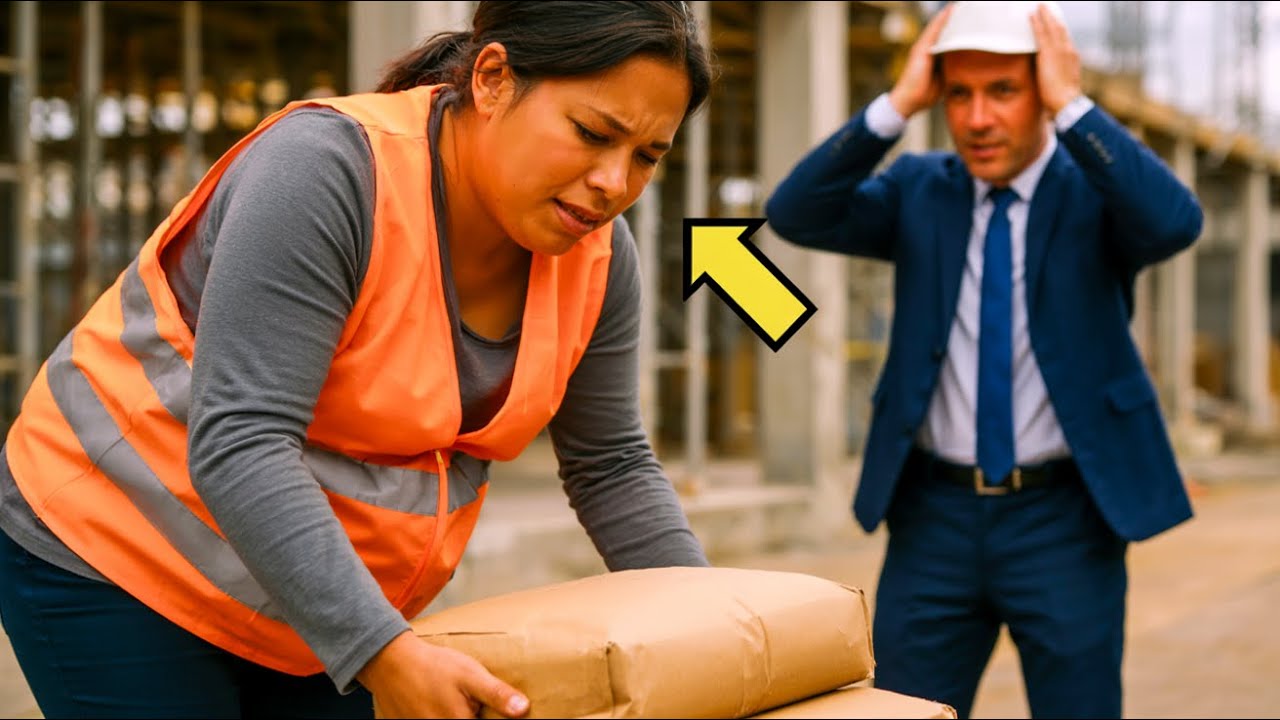 EMPRESARIO VE A SU EX ESPOSA EMBARAZADA TRABAJANDO EN LA OBRA… ENTONCES ÉL…