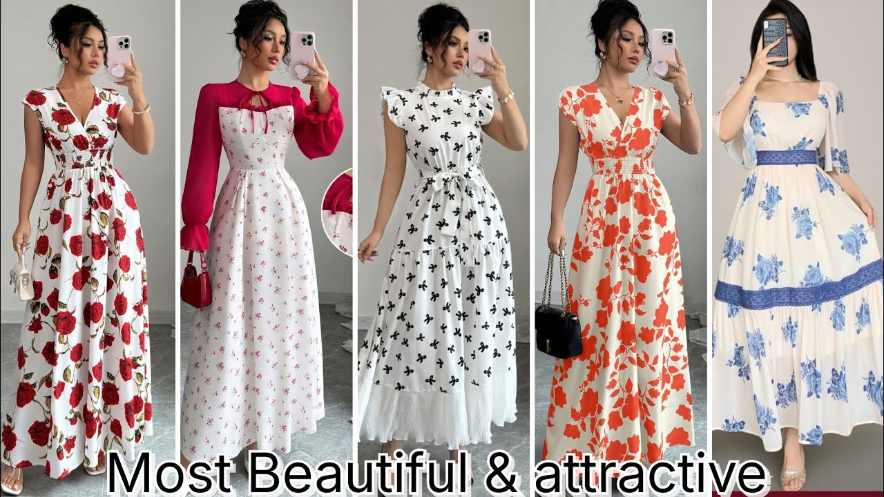 Самый красивый и привлекательный дизайн платья 2025 года | дизайн платья, раскрой и пошив | плать...