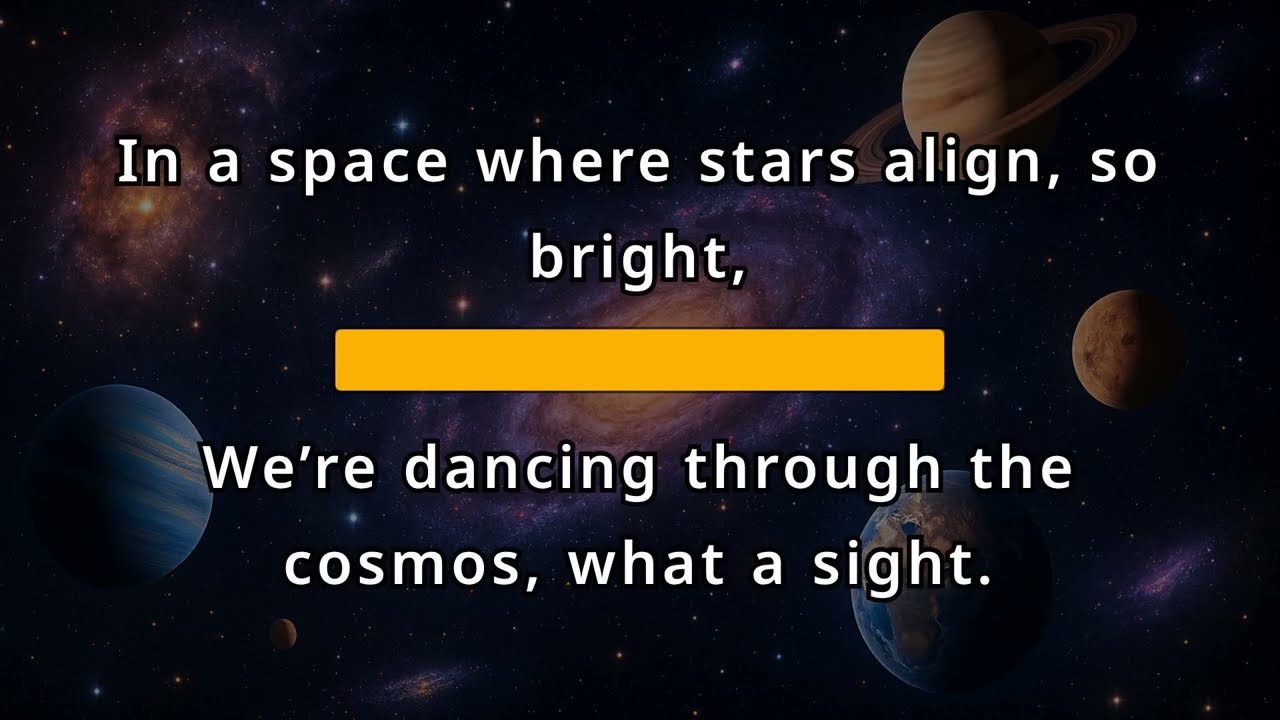 Dancing Through The Universe: Karaoke Version