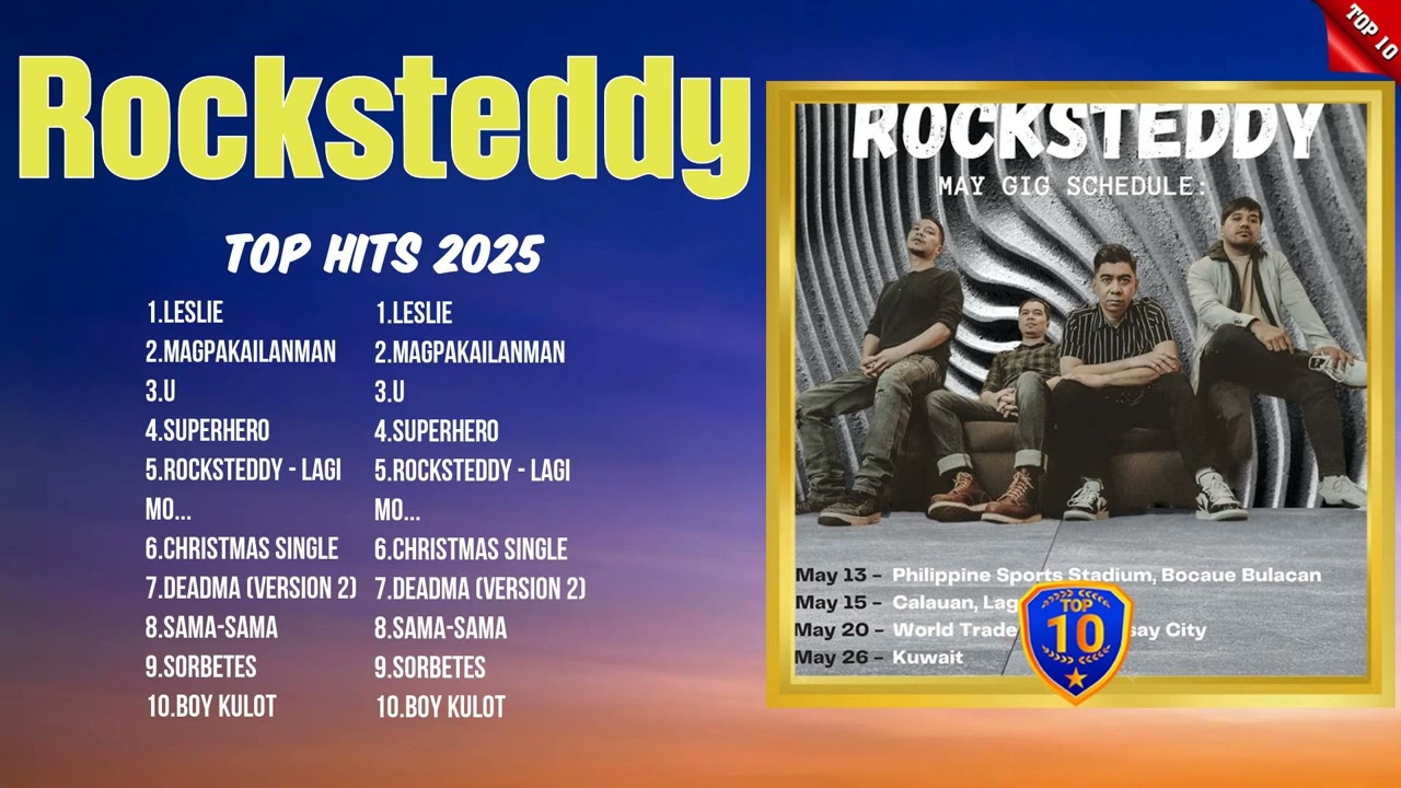 Rocksteddy Filipino Pop Hits ~ Top 10 Most Memorable OPM Songs