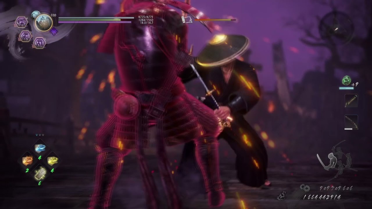 Nioh 2 - Sword/Dual Swords Mastery Showcase