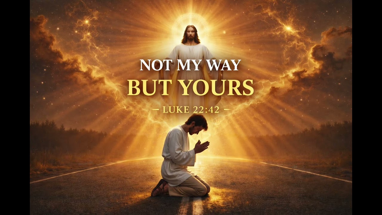 Not My Way, But Yours | A Prayer of Surrender (Luke 22:42) | Worship Song