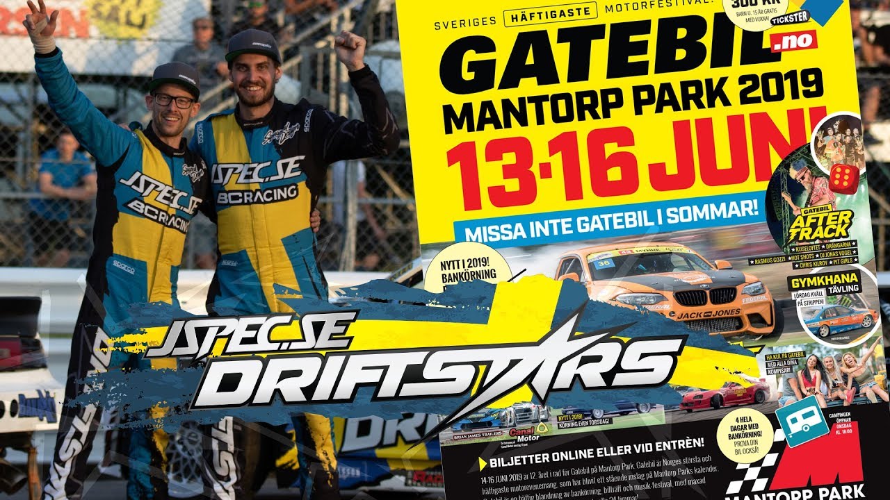 Gatebil Mantorp park 2019 - J-Spec Driftstars
