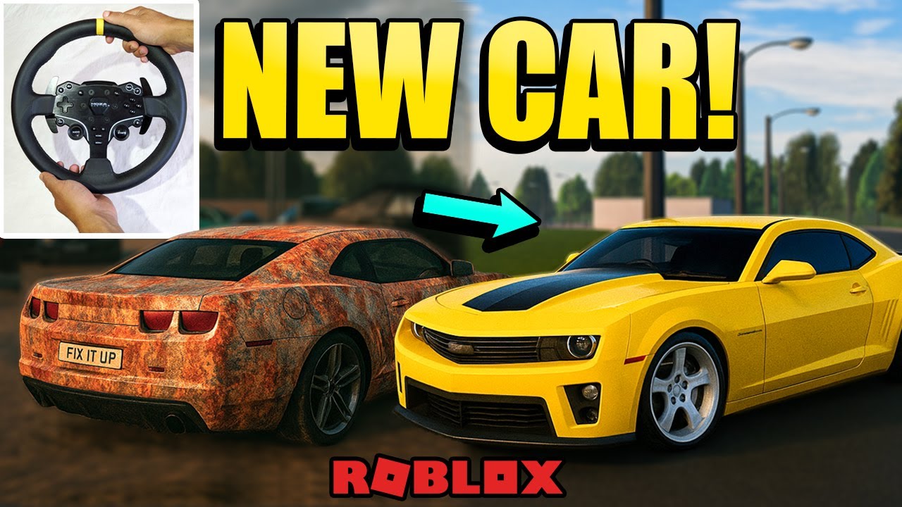 NEW CARS in ROBLOX! | Fix it up