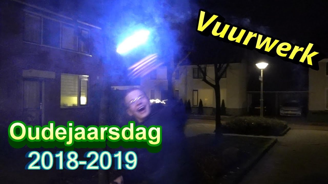 Vuurwerk afsteken, Oudejaarsdag vlog