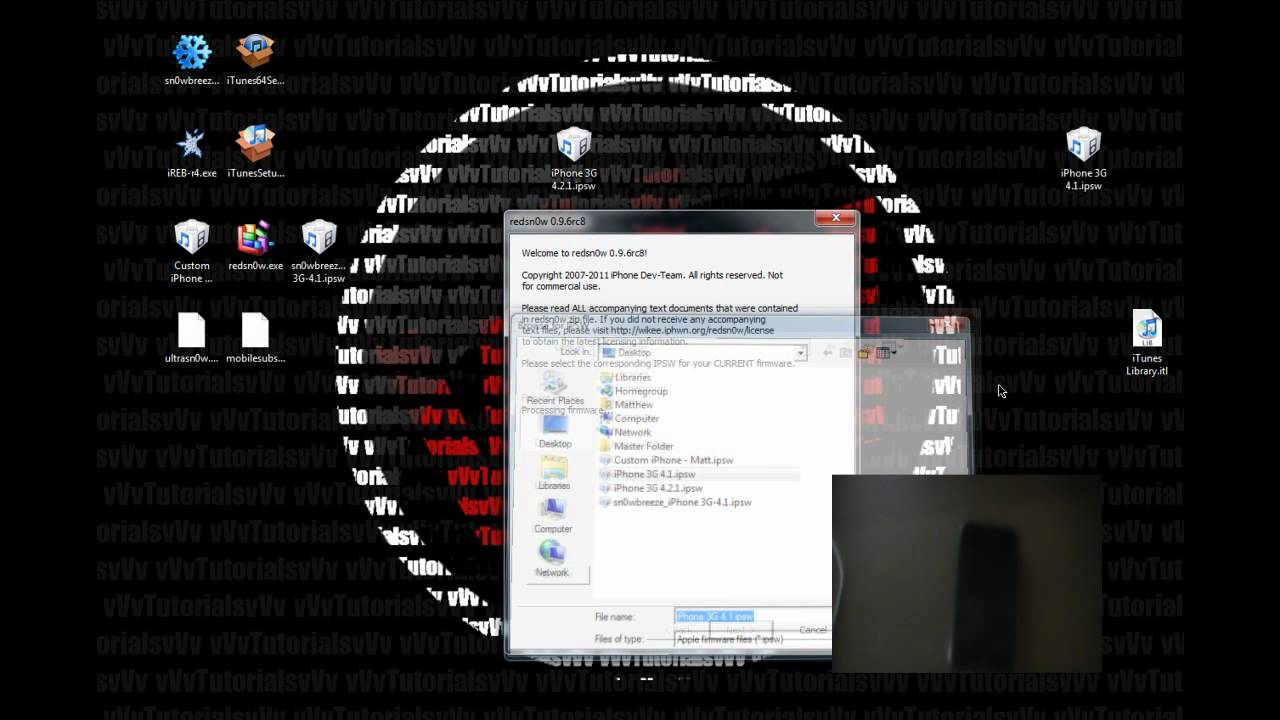 How to Downgrade your iPhone 3G 6.15.00 From 4.2.1 to Any Firmware and Jailbreak