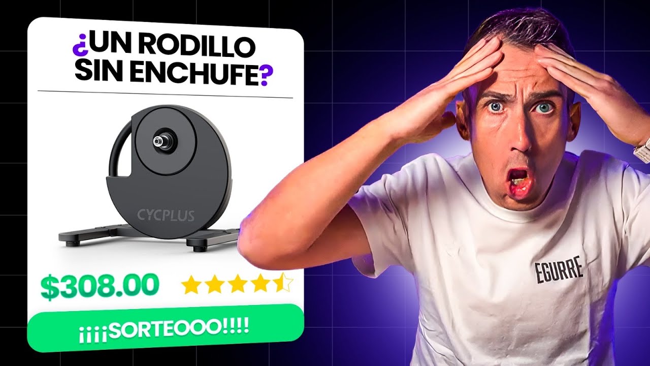 🔥 Rodillo transmisión directa Cycplus R200 | Review + SORTEO 🎁 | Andoni Arriaga