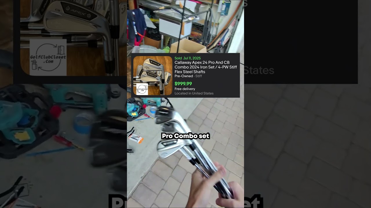 Facebook Marketplace Meetup for Golf Clubs #shorts #golf