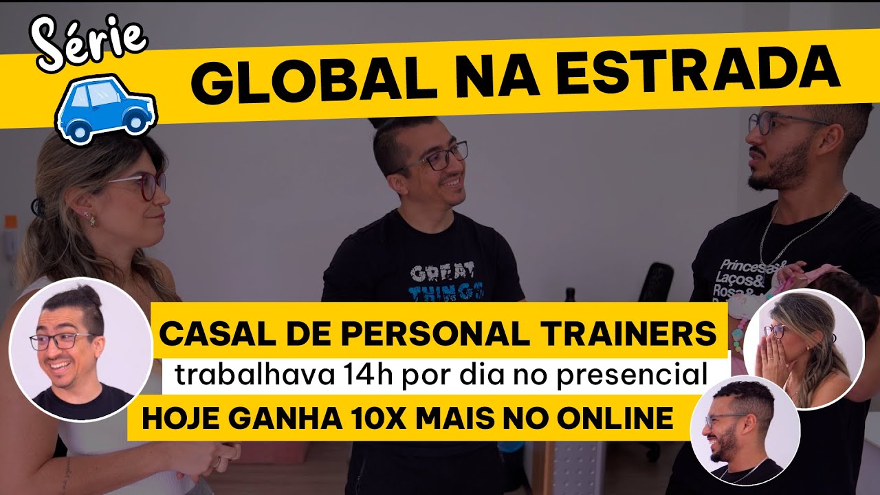 Casal de Personal Trainers que ganham acima de R$100.000 por mês | Junior e Tati