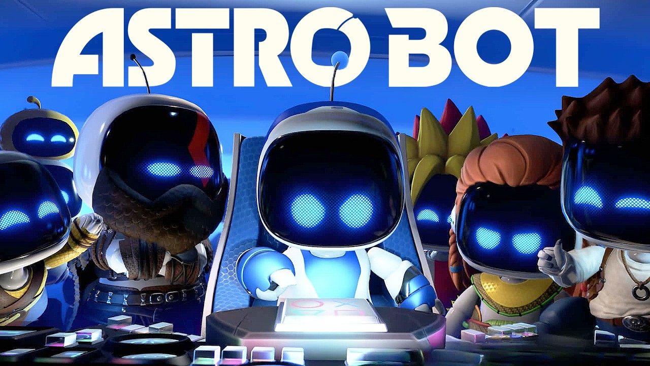 ASTRO BOT - Full Game Walkthrough 100% (All Bots and Puzzle Pieces)