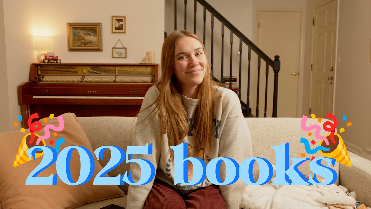 every book i read in 2025 (and which ones are ACTUALLY worth reading)
