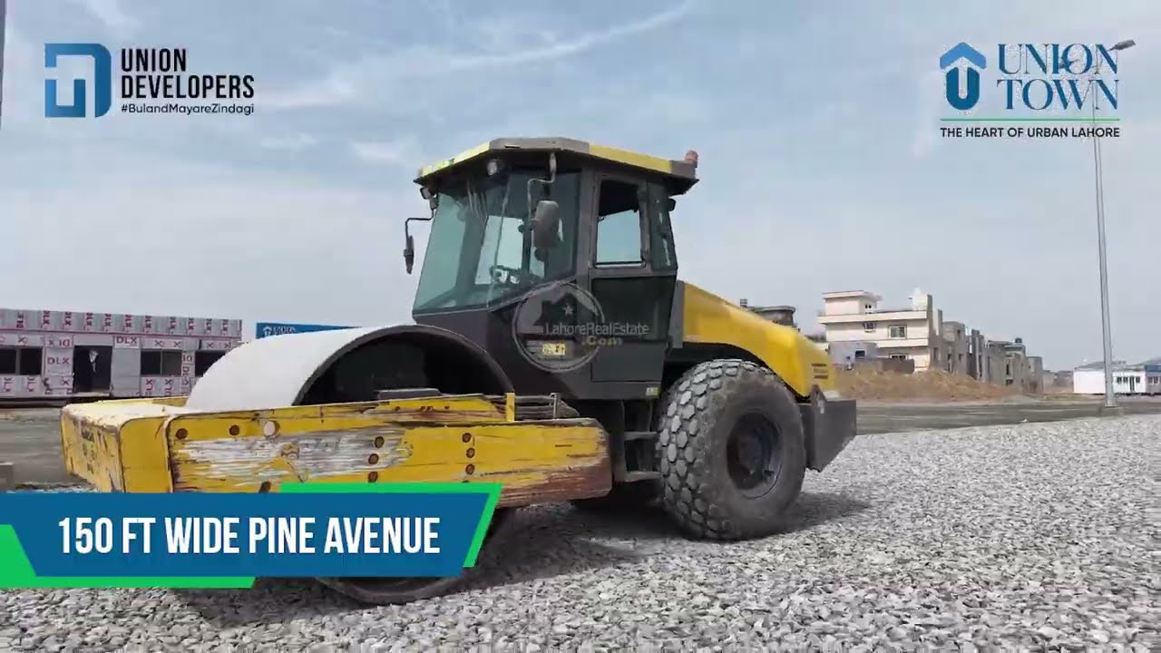 Union Town Lahore Latest Development Update March 2026 | Pine Avenue Work Progress