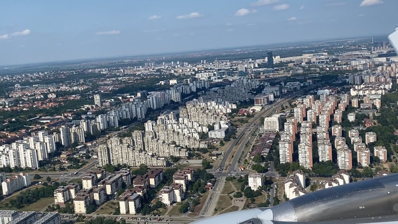 Sletanje na aerodrom “Nikola Tesla” u Beogradu