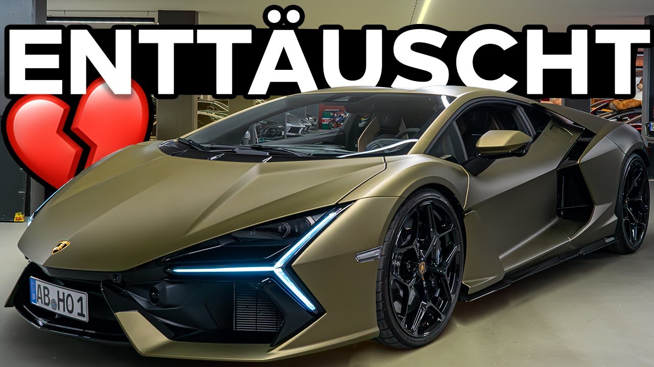 ENTTÄUSCHENDE erste Fahrt im Lamborghini Revuelto | GERCollector