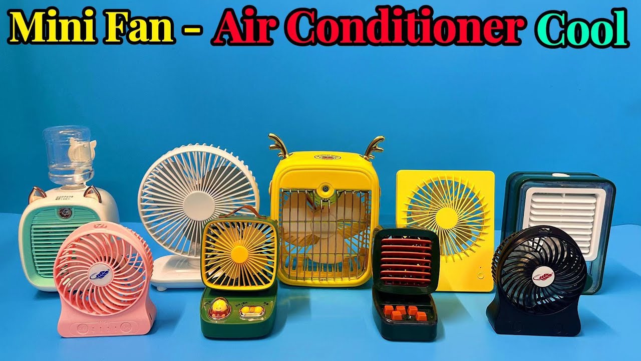 Mini Fan Humidifier - Air Conditioner Water Spray Fashion Fan | Unboxing And Review