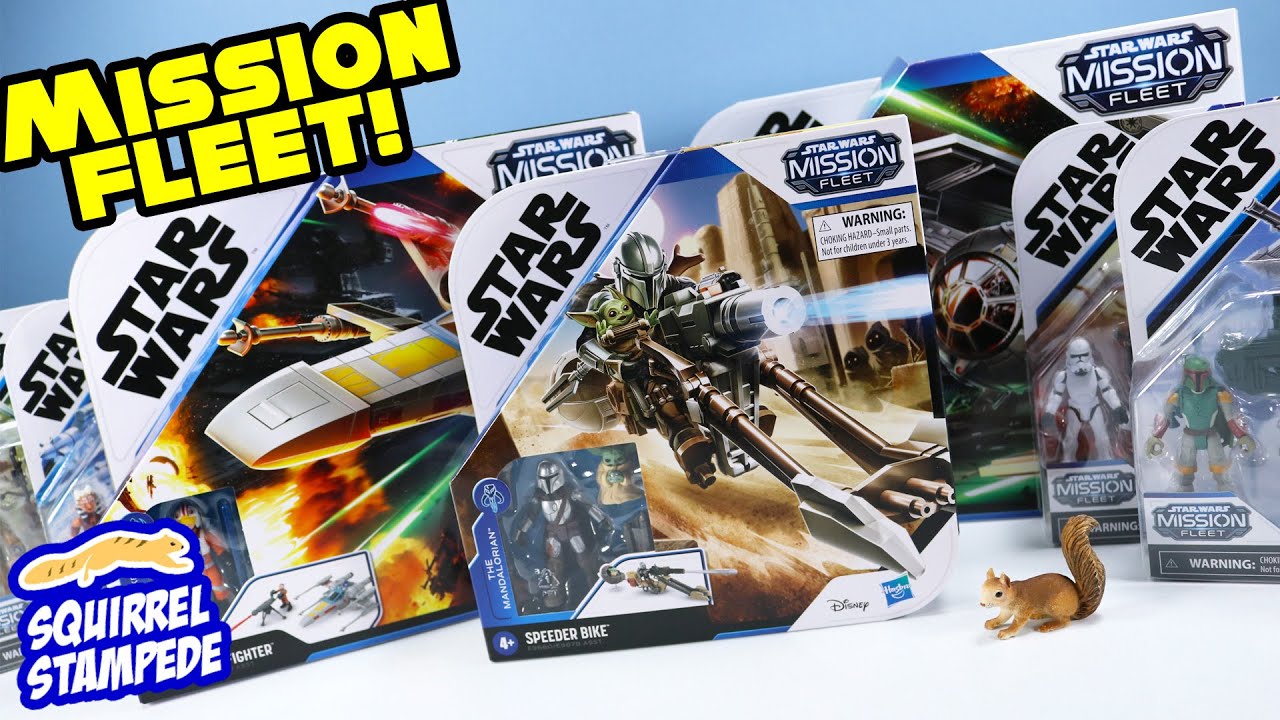 Star Wars Mission Fleet Figures and Ships Review Hasbro