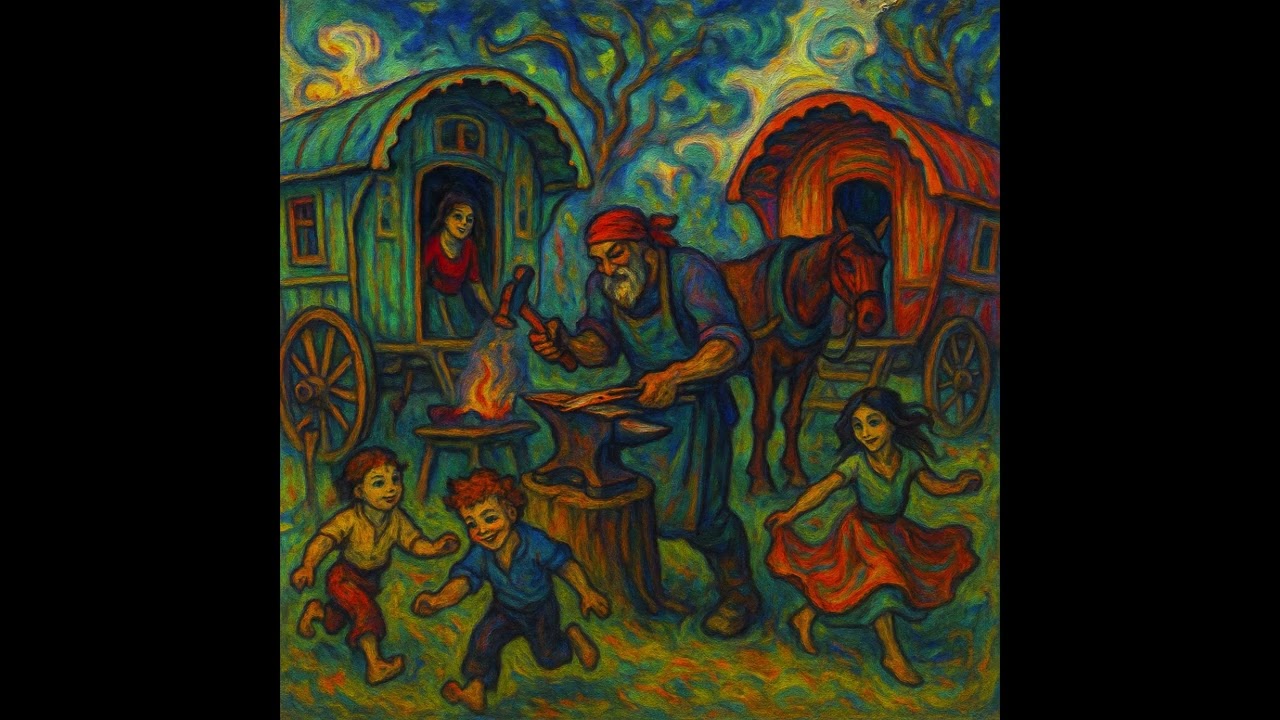Cygański tabor ( Gypsy Caravan )
