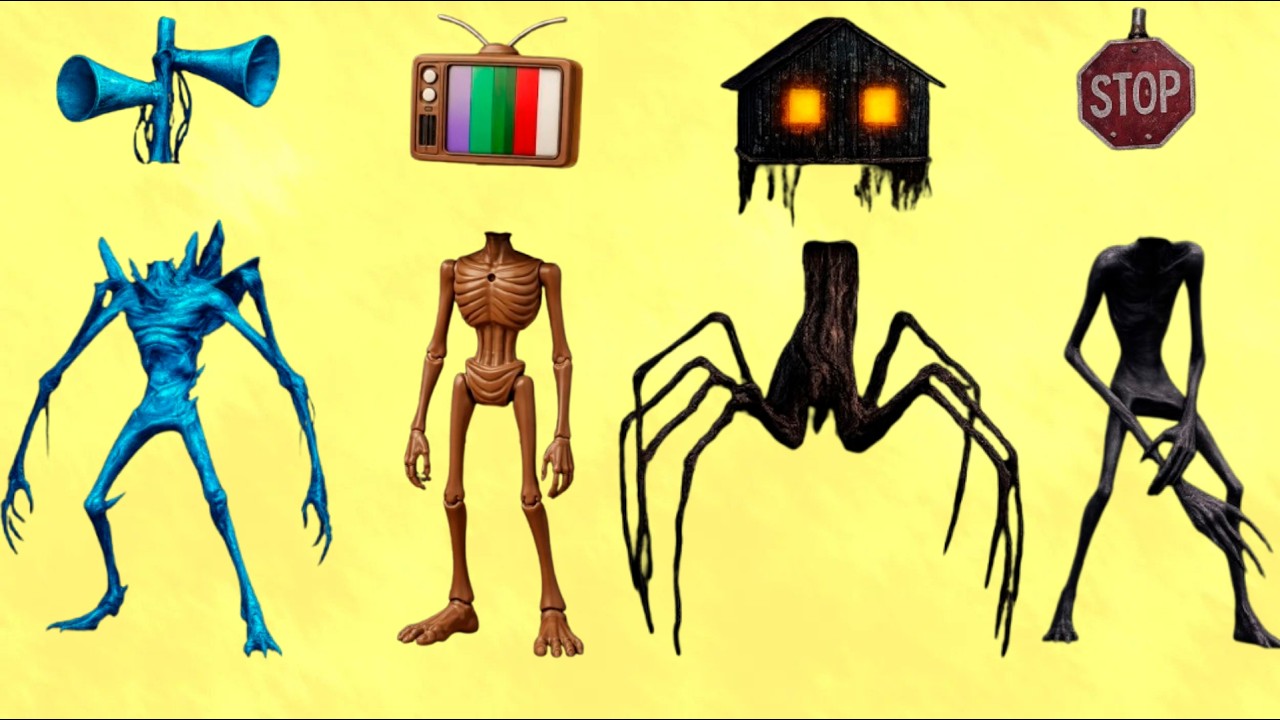SIREN HEAD TRAFFIC LIGHT🆚SIREN HEAD TV STATIC🆚SIREN HEAD TOXIC SLUDGE🆚SIREN HEAD BLUE WATCHER