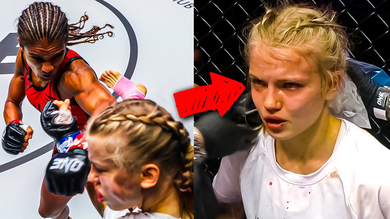 PURE DOMINATION 😳 Anissa Meksen vs. Marie Ruumet
