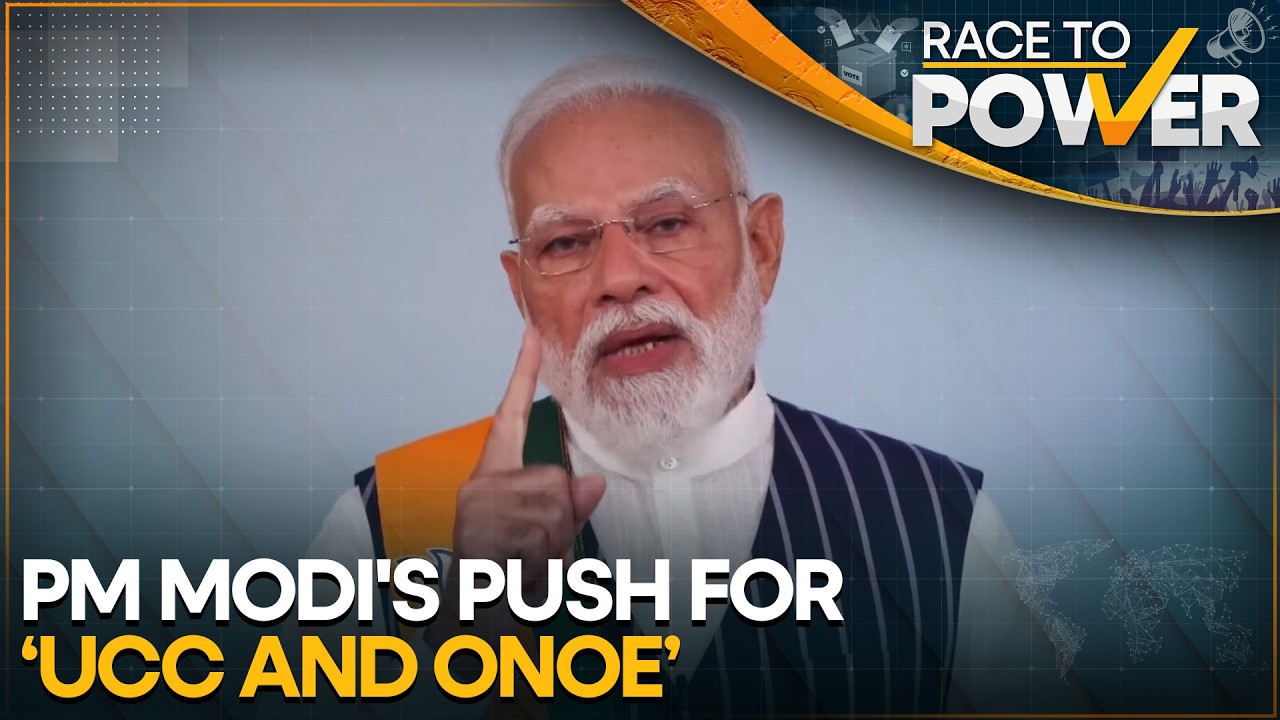 PM Narendra Modi Says BJP Must Implement One Nation, One Election & UCC | Race To Power | WION