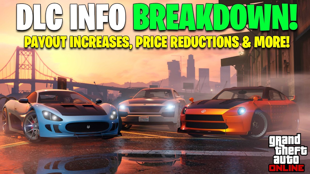 NEW GTA ONLINE DLC ANNOUNCED! Price Reductions, Pay-out Increases & More!