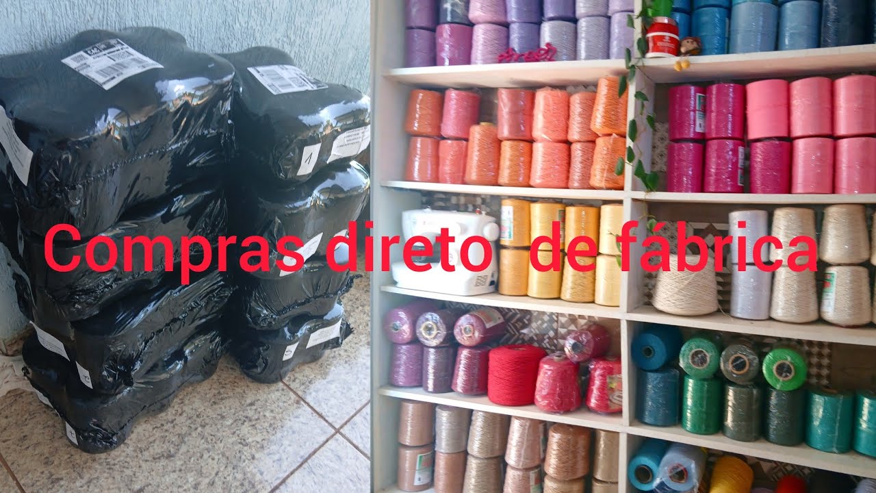 🛍compras direto  de fábrica 💲🧶🛍 vem ve quantas  cores lindas🧶