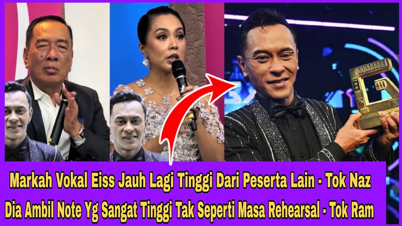 Tok Ram & Tok Naz Ulas Faktor Kemenangan Iskandar Ismail Di Gegar Vaganza 12‼️🔥🔥🔥