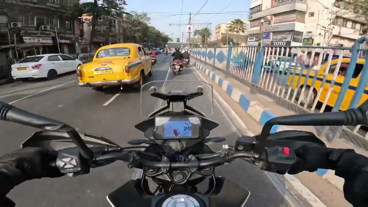 City Ride with my KTM adventure 390 @ Kolkata