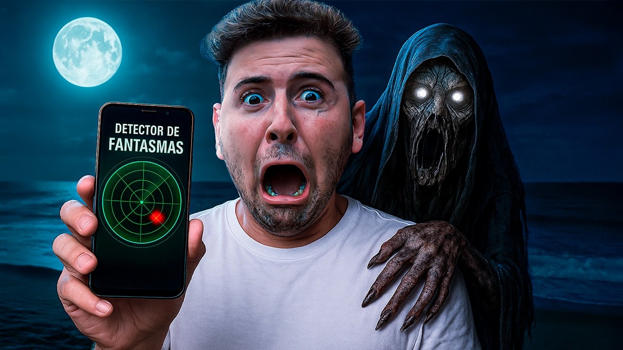 USEI UM DETECTOR DE FANTASMAS NA PRAIA E NÃO ACREDITO NO QUE VÍ!