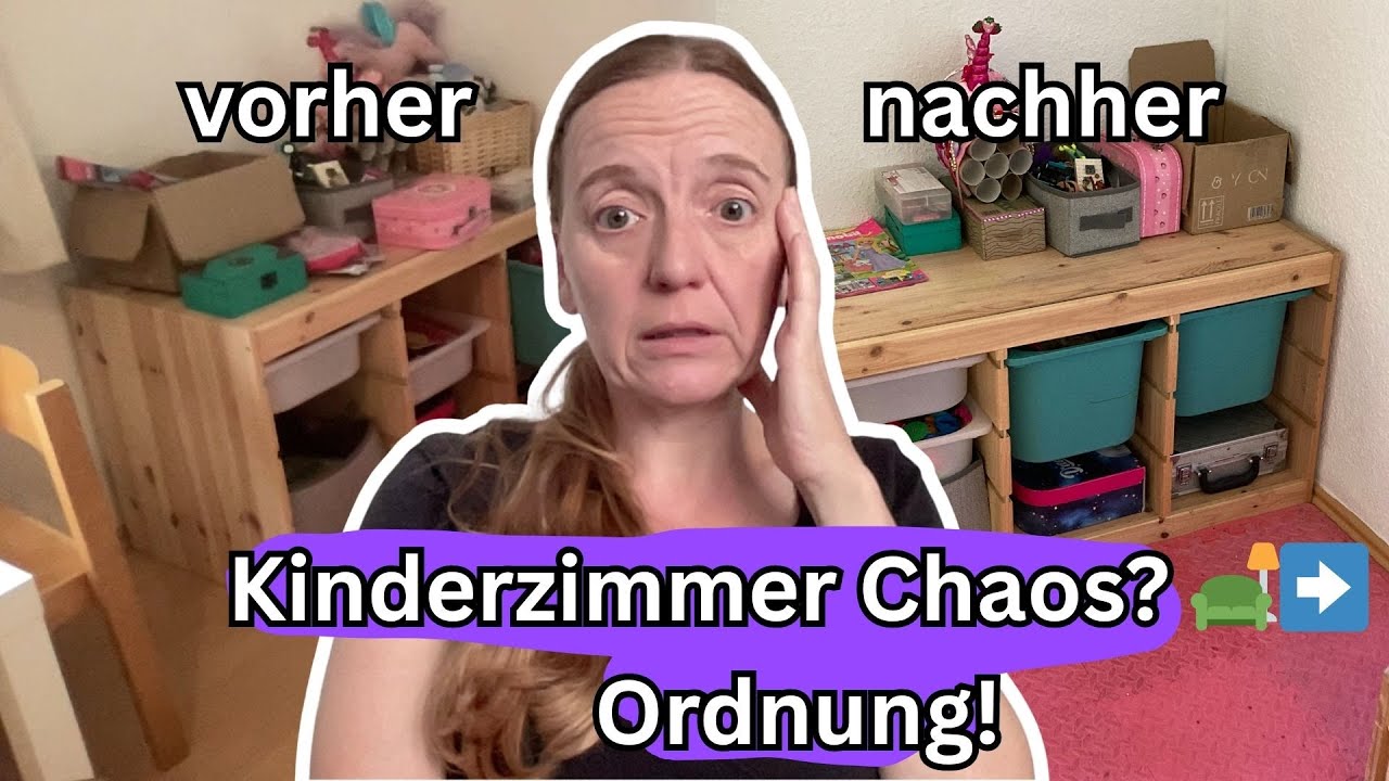 CLEAN WITH ME 🧺 Wohnung aufräumen + Kinderzimmer ausmisten 💕 | Motivation & Ordnung pur!