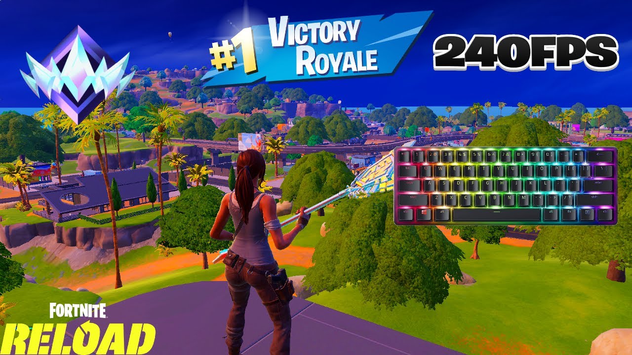 Fortnite Unreal Ranked Reload On PC {Keyboard & Mouse Gameplay} 240FPS 4K