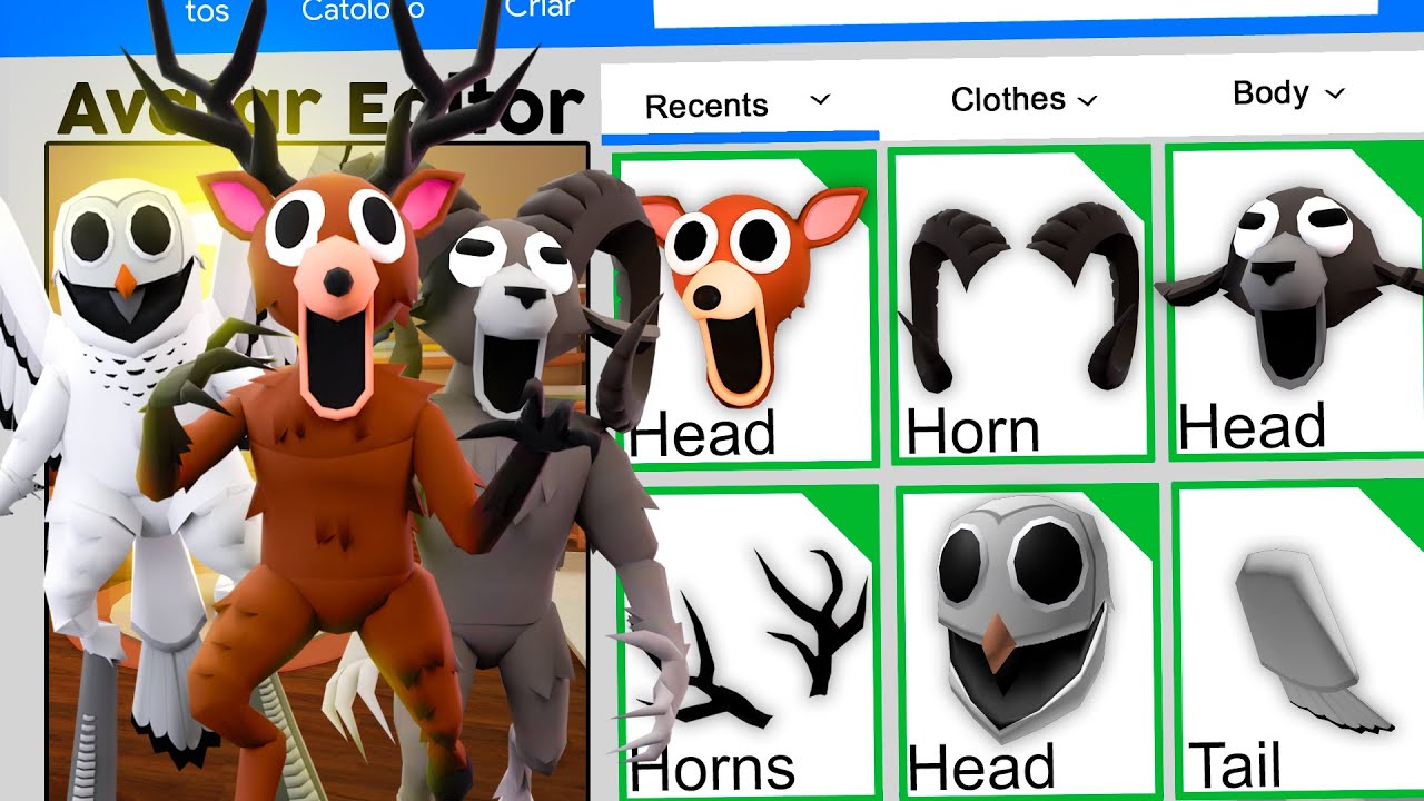 Creé El Perfil De Los Personajes De 99 Nights In The Forest En Roblox