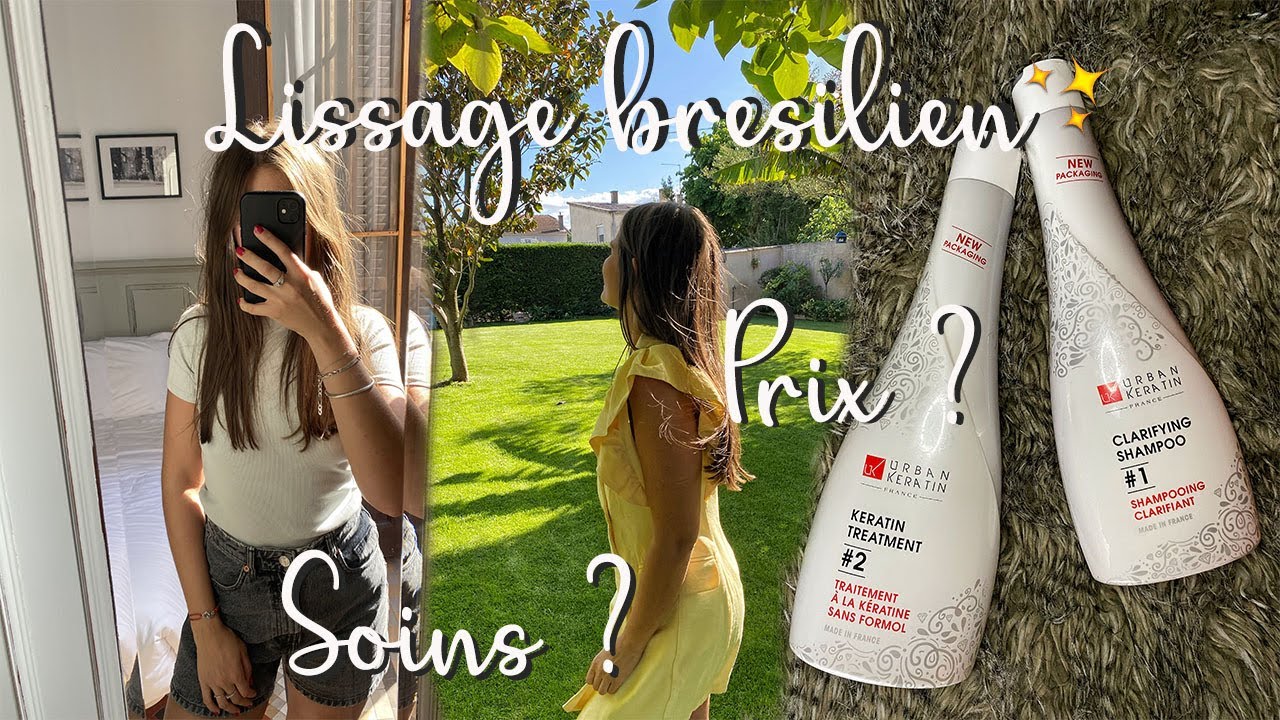 LISSAGE BRESILIEN | Mon expérience, mon avis & la marque Urban Keratin 💇🏻‍♀️