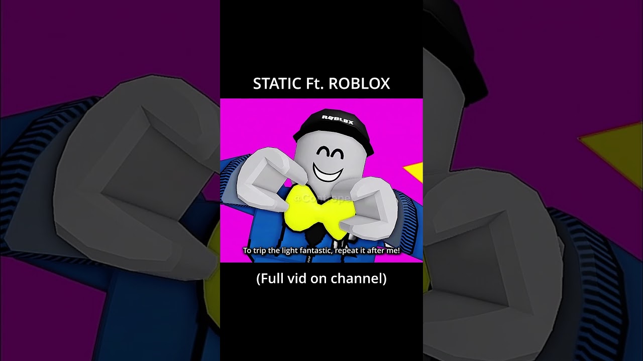 STATIC Ft. Roblox || Roblox Animation #contrope #roblox #robloxanimation #funny #recommended