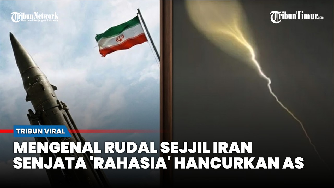 Mengenal 'Sejjil' Berbobot 23,6 Ton, Rudal Iran yang Sikat Markas & Pangkalan AS