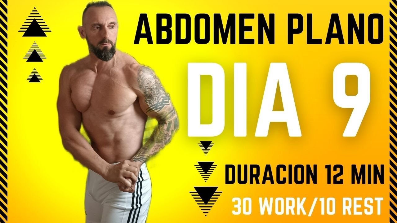 RETO ABDOMINALES EN 30 DIAS (Dia 9) ABDOMEN PLANO /para hombre y mujer