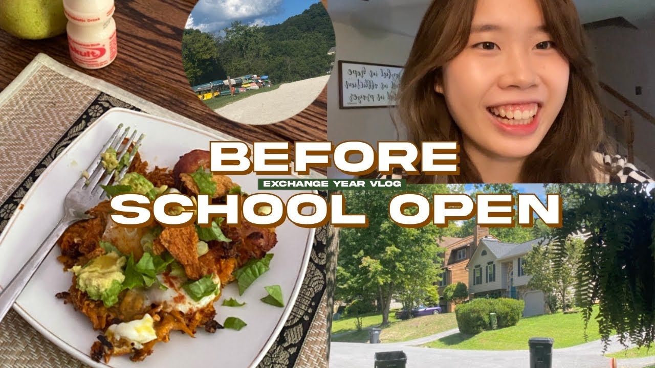 🇺🇸) Exchange diary in USA | (vlog) 2วันแรกที่อเมริกาก่อนเปิดเรียน | daytime